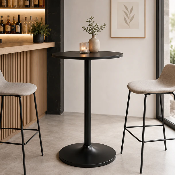 Mesa alta para bar Guji 60x60x100 2