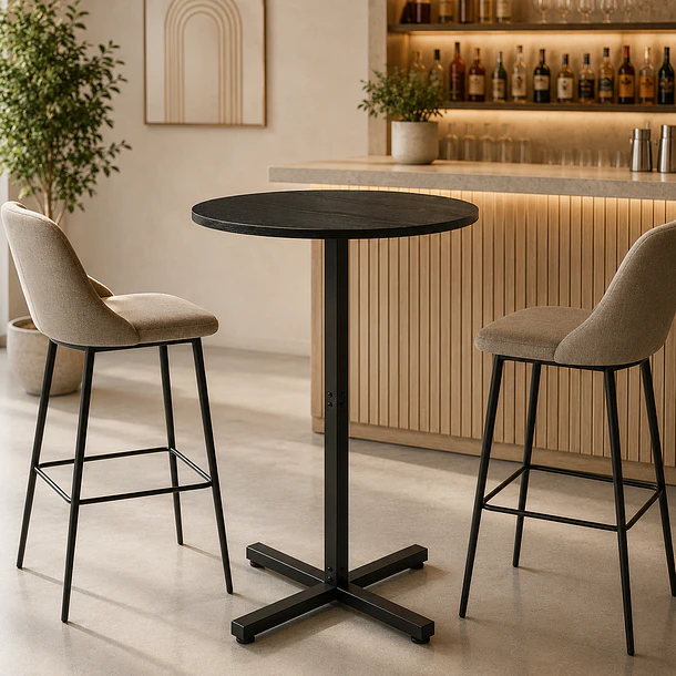Mesa alta para bar Tach 60x60x104 3