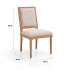 Silla de comedor Mazga 58x52x98 4