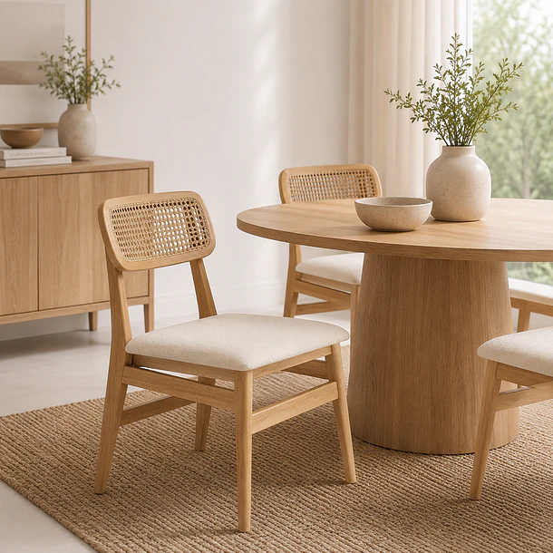 Silla de comedor Loke 46x54x86 2