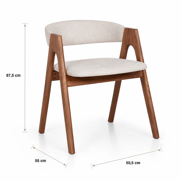 Silla de comedor Kizuna 50X55x67 4