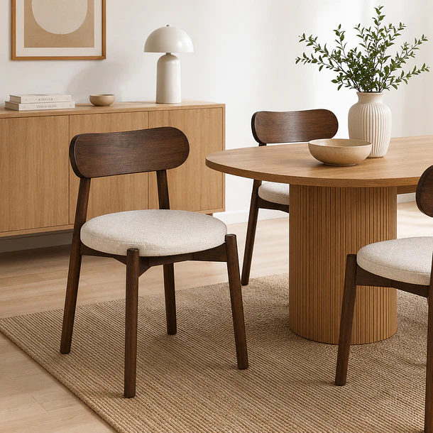 Silla de comedor Bauen 44X45x77 2