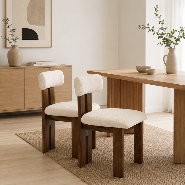 Silla de comedor Duokli 50X51x83 3