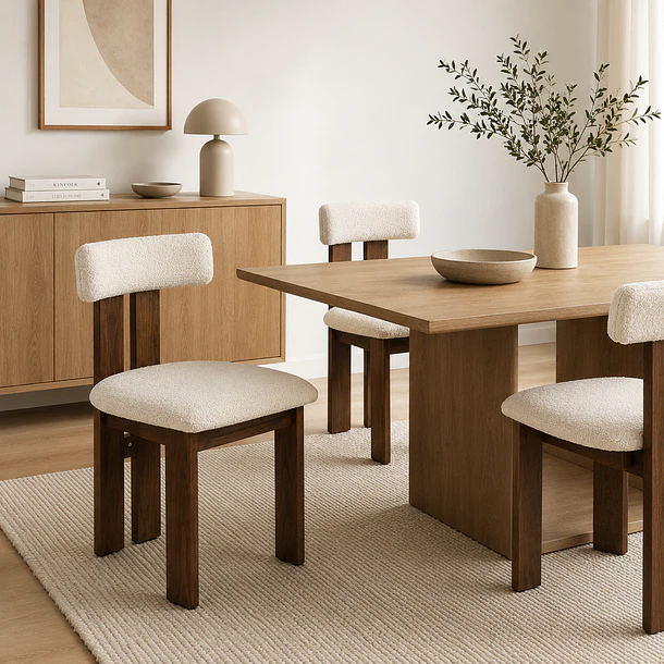 Silla de comedor Duokli 50X51x83 2