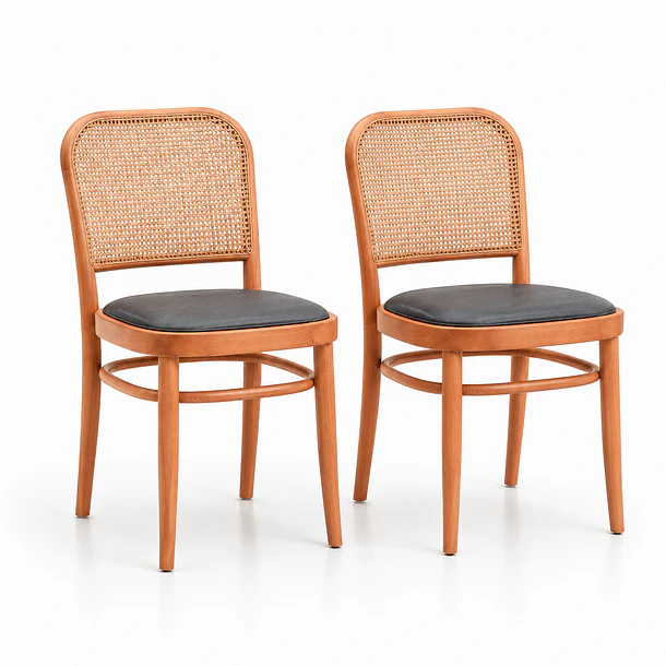 Pack de 2 Silla de comedor Hono 44X48x86 1