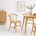 Silla Lykke de Madera - Natural 2