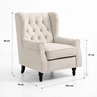 Sofá Einka 78x75x95 11