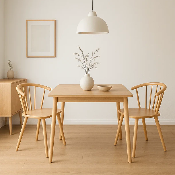 Pack de 2 Sillas Lykke de Madera - Natural 9