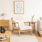 Sillón Lounge Askja - Beige Claro 3