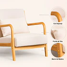 Sillón Lounge Askja - Beige Claro 5