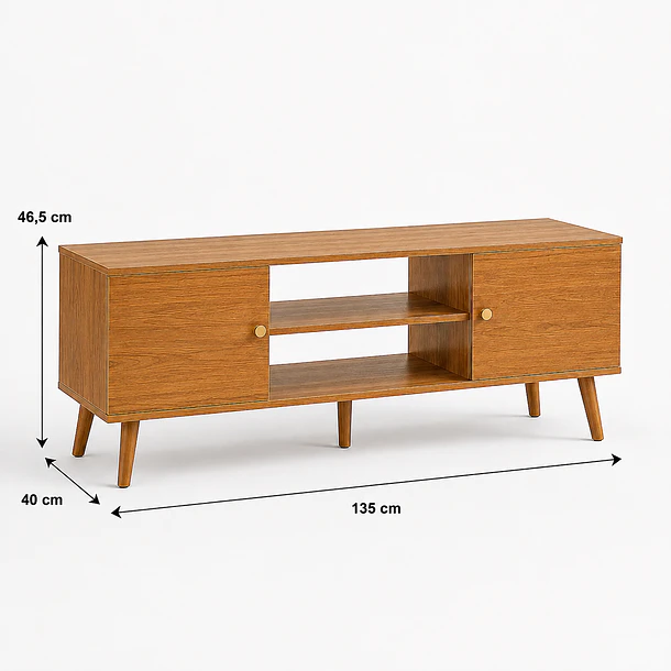 Rack de TV Atria - Rustica 4