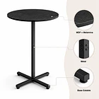 Mesa alta para bar Tach 60x60x104 5