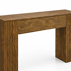 Arrimo Decorativo Kuat Líneas Rectas Madera Oscura Texturizada 155x79 6