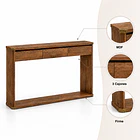 Arrimo Kraam Tono Madera Cálida con 3 Cajones 120X76 5