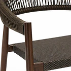 Pack de 4 Sillas de Terraza Douce - Aluminio y Rattan 6