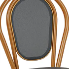 Pack de 4 Sillas Provence Parisina Rattan - Gris Oscuro 6