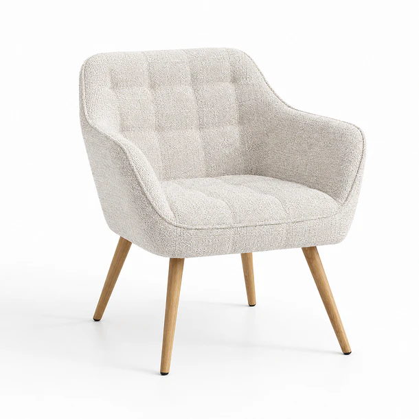 Butaca de Descanso Klaini Tapiz Lino Beige 1