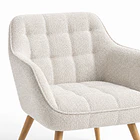 Butaca de Descanso Klaini Tapiz Lino Beige 6