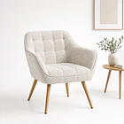 Butaca de Descanso Klaini Tapiz Lino Beige 2