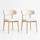 Pack de 2 Sillas Cloud Madera - Blanco 1