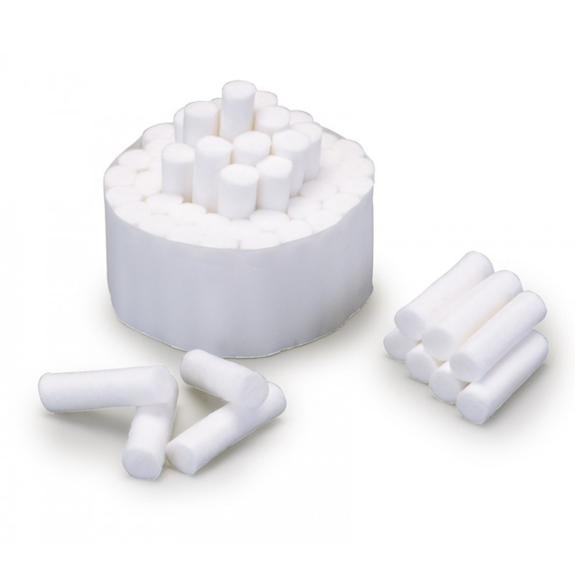 Tórulas Dentales Algodón 100% Natural 8 mm Caja 500 Unidades | Cranberry 1