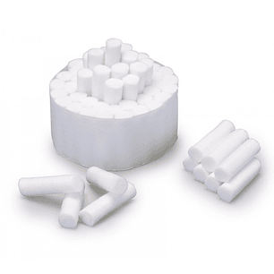 Tórulas Dentales Algodón 100% Natural 8 mm Caja 500 Unidades | Cranberry