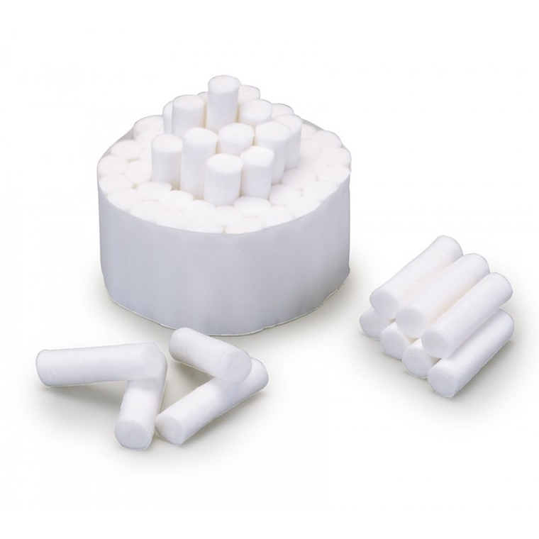 Tórulas Dentales Algodón 100% Natural 8 mm Caja 500 Unidades | Cranberry 1