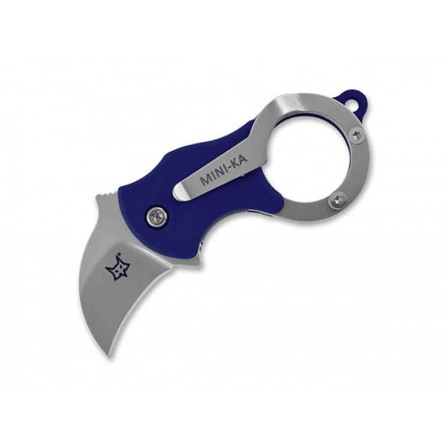 Fox Knives Mini-Ka Blue Sandblasted 