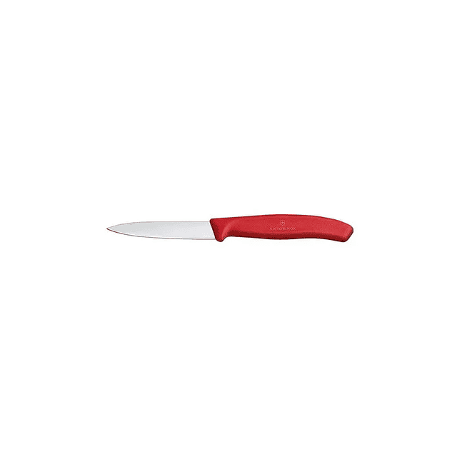 Pelador Verduras M/Rojo 8 cm 