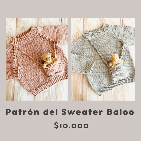 Patrón Sweater Baloo 12