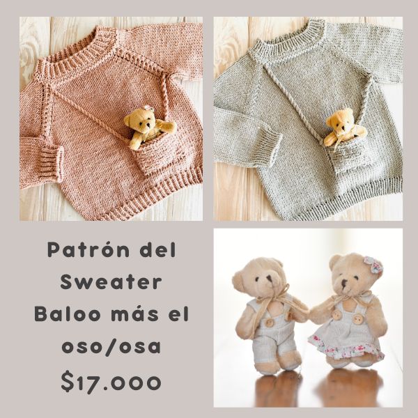 Patrón Sweater Baloo 13