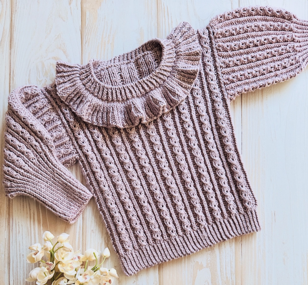 PATRÓN SWEATER PETUNIA 1