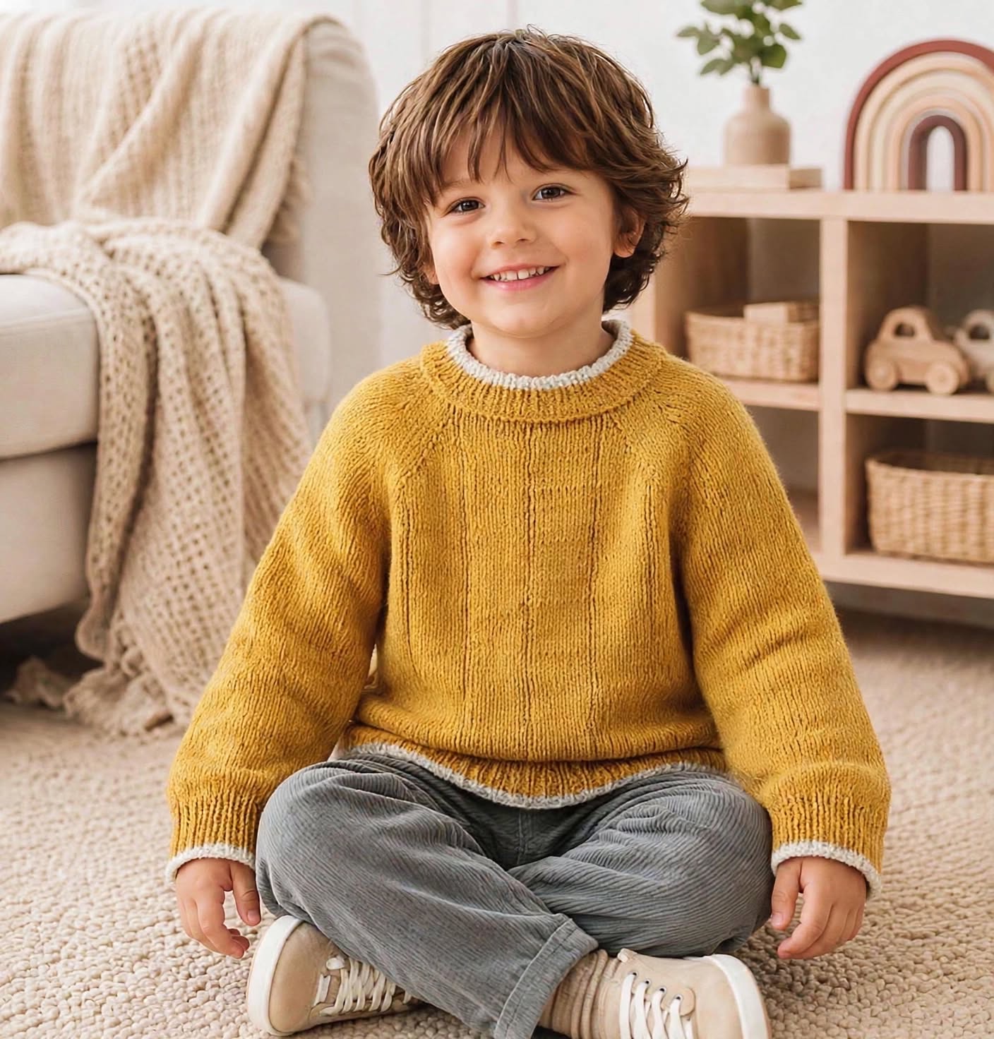 PATRÓN SWEATER TEO 7