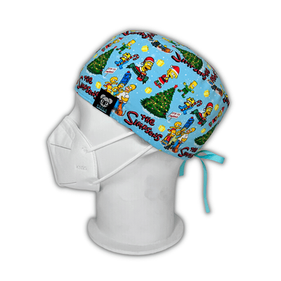 Gorro quirúrgico The Simpsons Christmas