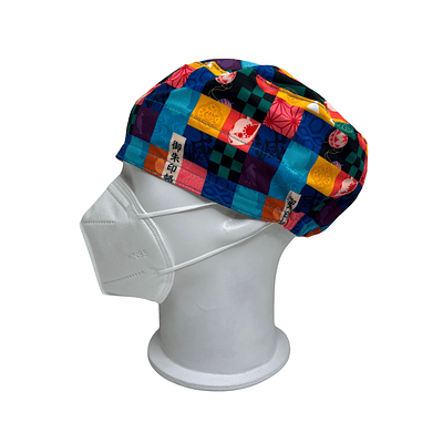 Gorro quirúrgico kimetsu no yaiba