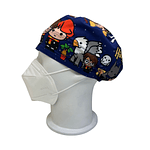 Gorro quirúrgico Harry Potter chibi azul