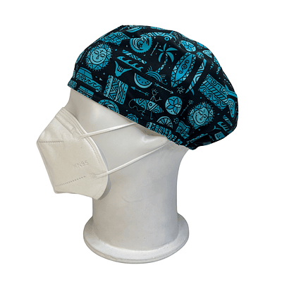 Gorro quirúrgico Surf negro