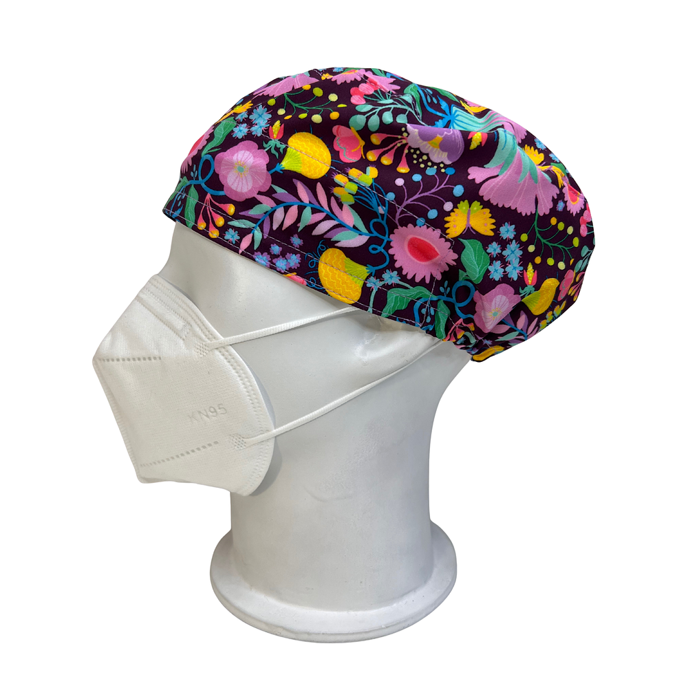Gorro quirúrgico Flores campanitas
