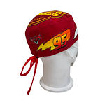 Gorro quirúrgico Rayo Mcqueen Cars