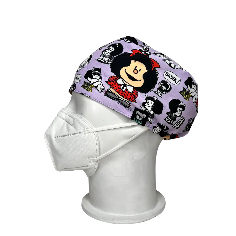 Gorro quirúrgico Mafalda Lila