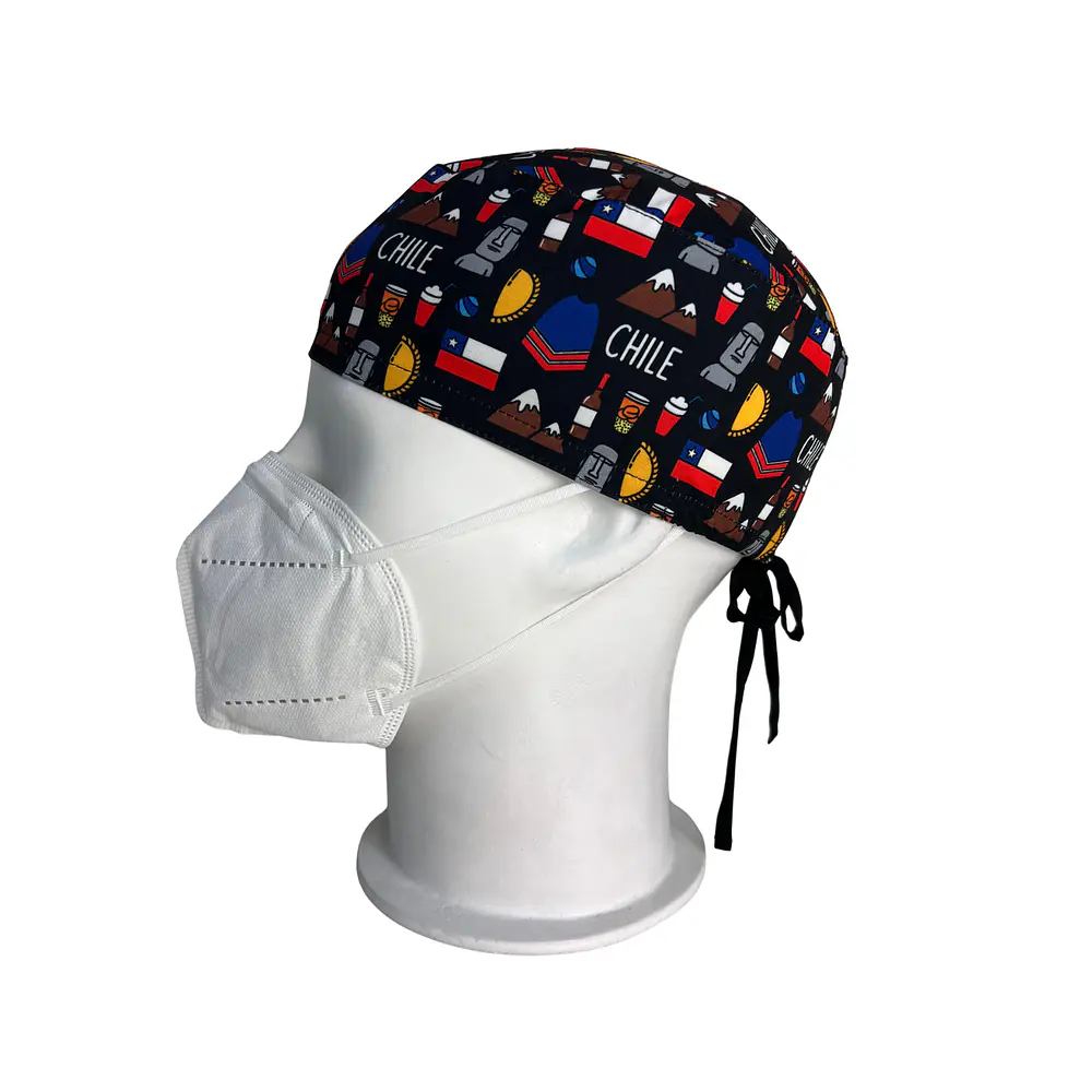 Gorro quirúrgico Iconos de Chile