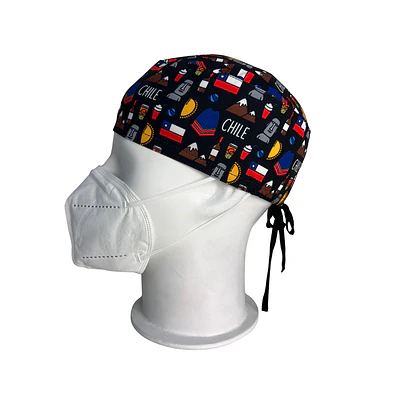 Gorro quirúrgico Iconos de Chile