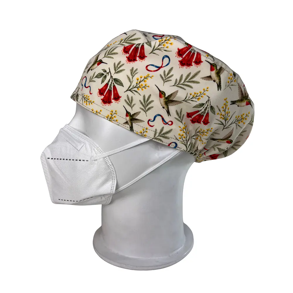 Gorro quirúrgico Colibrí chileno 