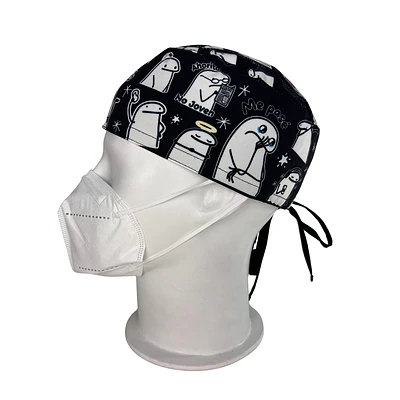 Gorro quirúrgico Flork Negro