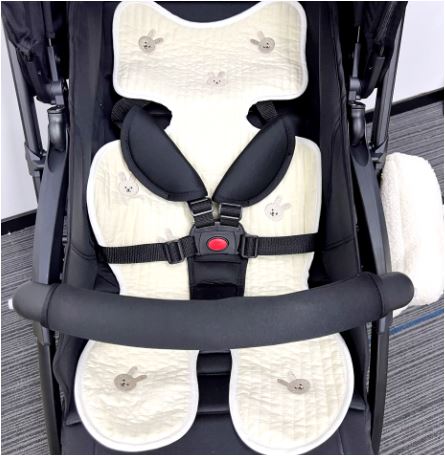Cojín para coche bordado 100% algodón