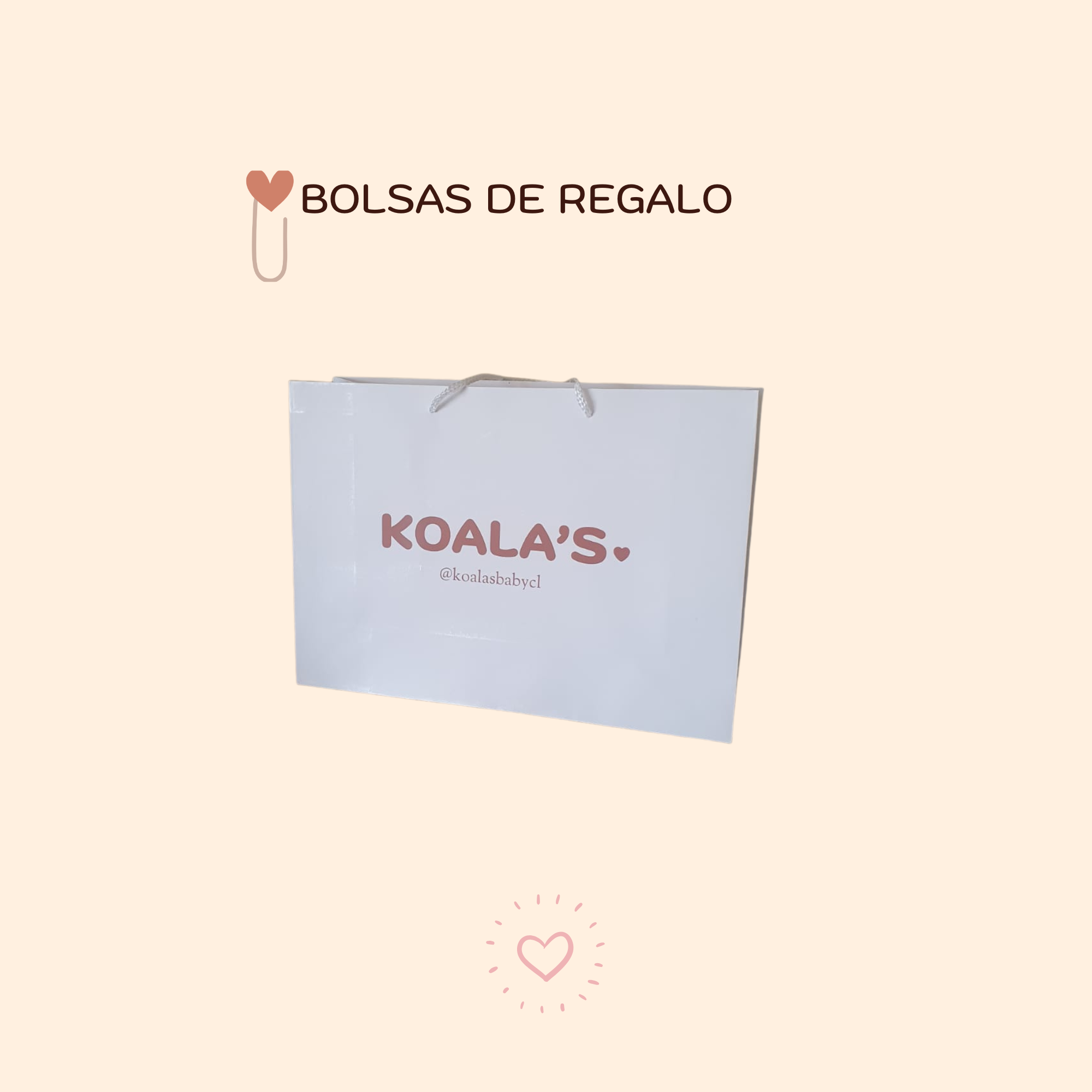 Bolsa Regalo papel (250 gr) (3 tamaños)
