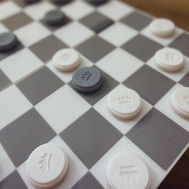 Bookgame Checkers - Game in Book Format 7