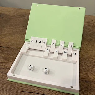 BookGame Shut the Box – Game in Book Format