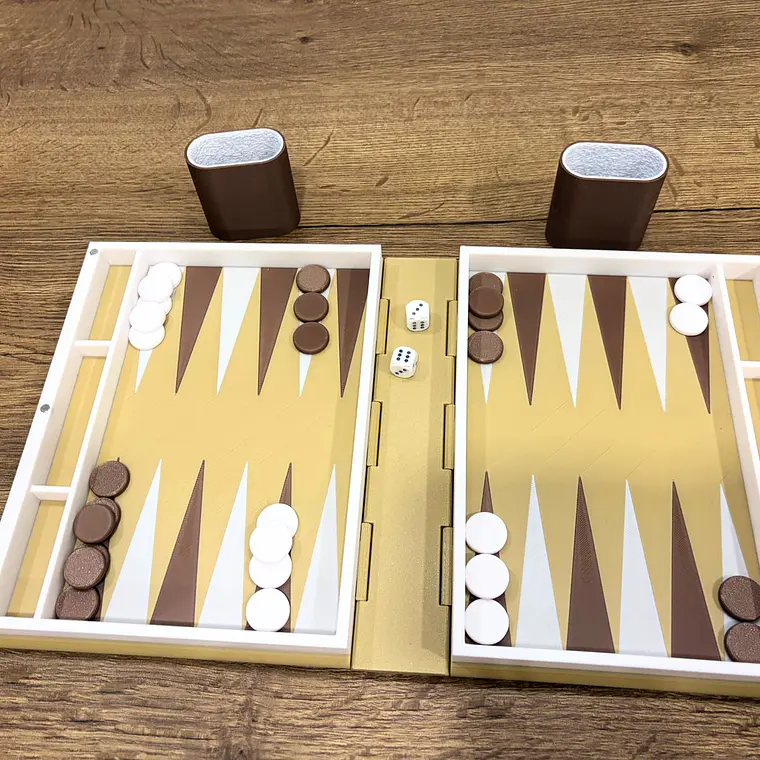 BookGame Backgammon – Game in Book Format 1