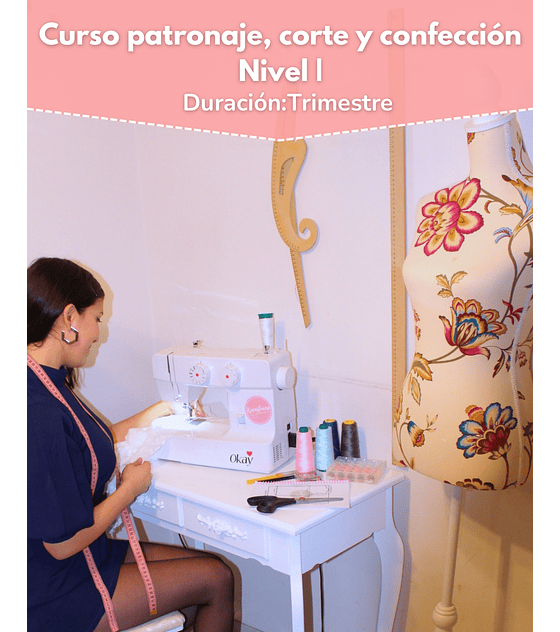 Curso Trimestral Patronaje, corte y confección Rancagua